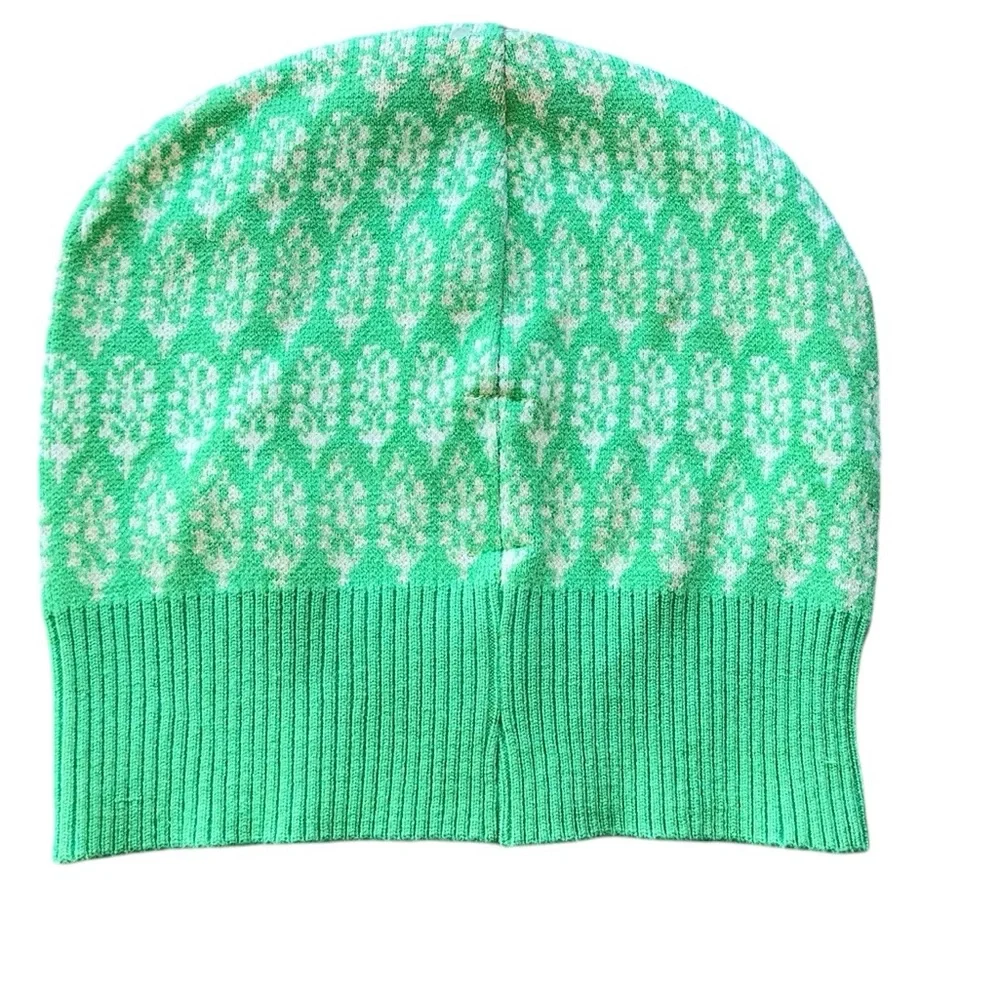 NWOT Free People Limitless Logo Beanie GREEN